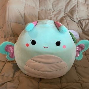 16” Reina Mint Green Butterfly Squishmallow!